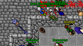 Death tiger on screen