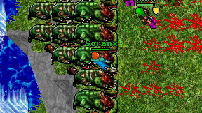 Soranx on screen