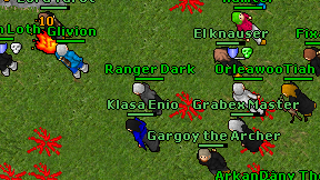 Ranger Dark on screen