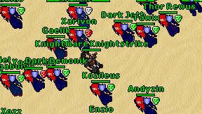 Knightmare Knightstrike on screen