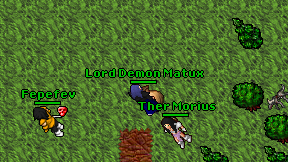 Lord Demon Matux on screen