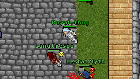 Royal-thug on screen