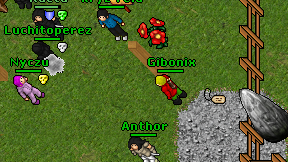 Gibonix on screen