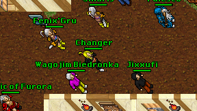 Changer on screen