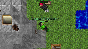 Cruel Waster on screen