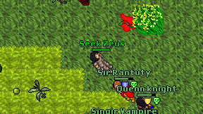 Seek Zeus on screen