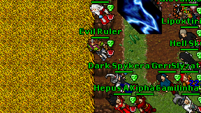 Evil Ruler on screen