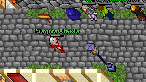 Magma Alexia on screen