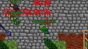 Mankeyman on screen