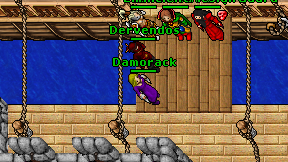 Damorack on screen