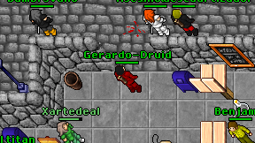 Gerardo-Druid on screen