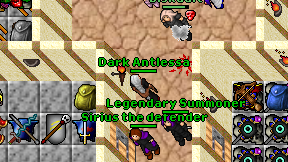 Dark Antlessa on screen