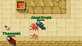 Alopi Druid on screen
