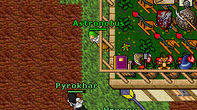 Astronotus on screen
