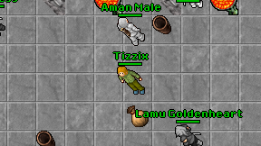 Tizzix on screen