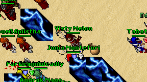 Visty Melon on screen
