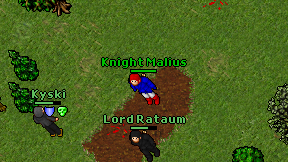 Knight Malius on screen