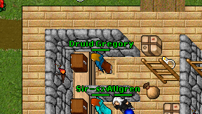 Druid Gregory on screen