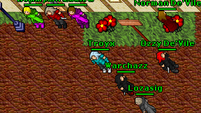 Troyx on screen