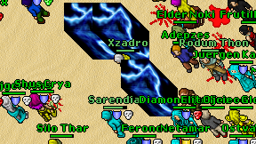 Xzadro on screen