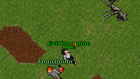 Evil Champion on screen