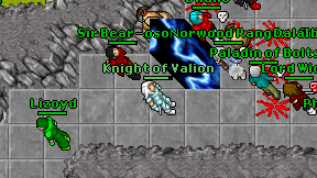 Knight of Valion on screen
