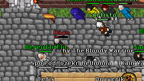 Dayn on screen