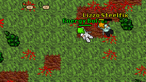 Energy Bolter on screen