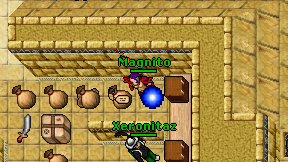 Magnito on screen