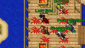 Lady Eria on screen