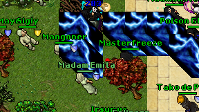 Masterfreeze on screen