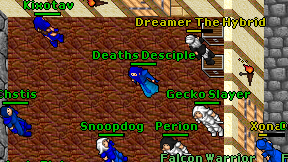 Deaths Desciple on screen