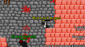 War Lock Angel on screen