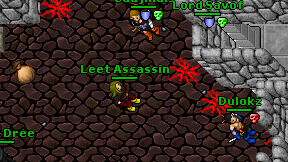 Leet Assassin on screen