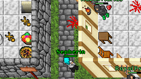 Sepherin on screen