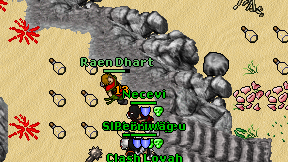 Raen Dhart on screen