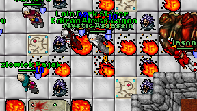 Mystic Assassin on screen