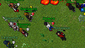 Zymex on screen