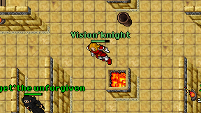 Vision'knight on screen