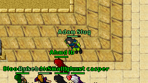 Adam Slug on screen