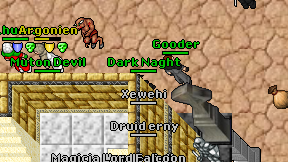 Dark Naght on screen