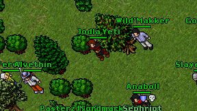 Jodla Yeti on screen