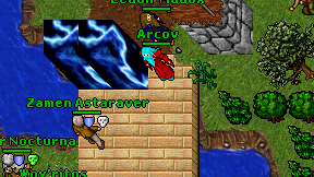 Arcov on screen