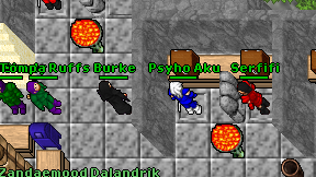 Psyho Aku on screen