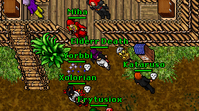 Elderr Death on screen