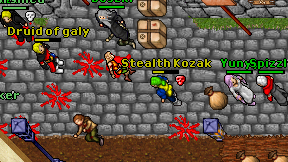 Stealth Kozak on screen