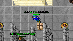 Zoro Fireblade on screen