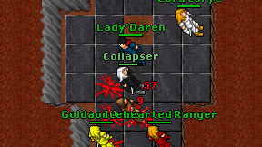 Collapser on screen