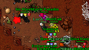 Lord-Boom on screen