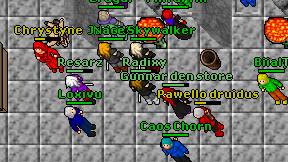 Radixy on screen